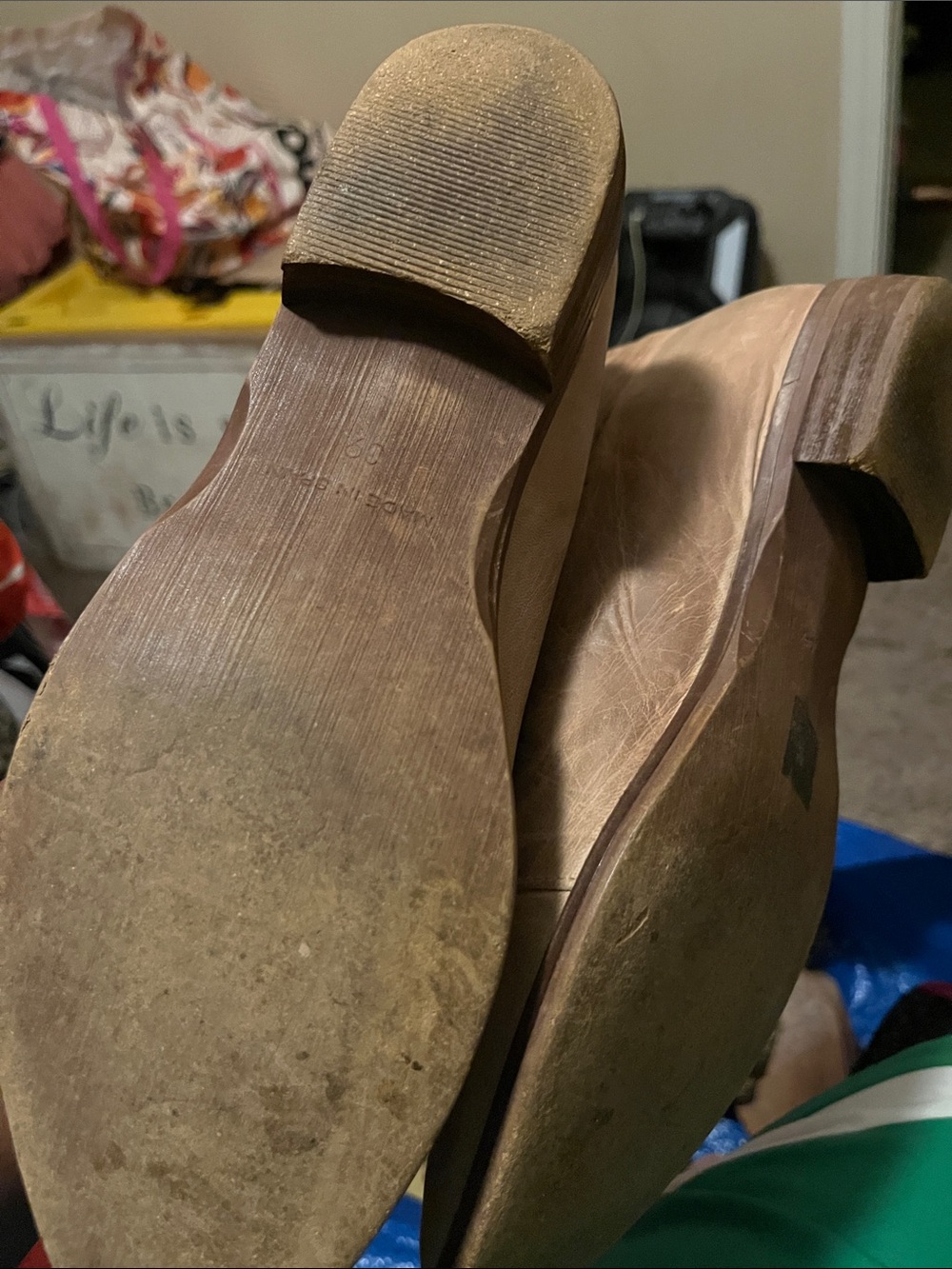 Free People Taupe Suede D'Orsay Flats - Picture 4 of 6